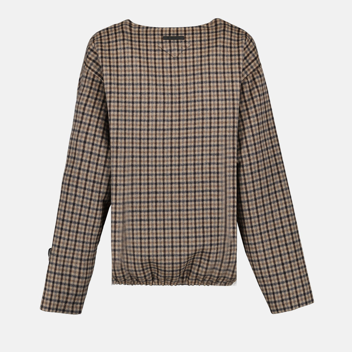 Checked Sweater