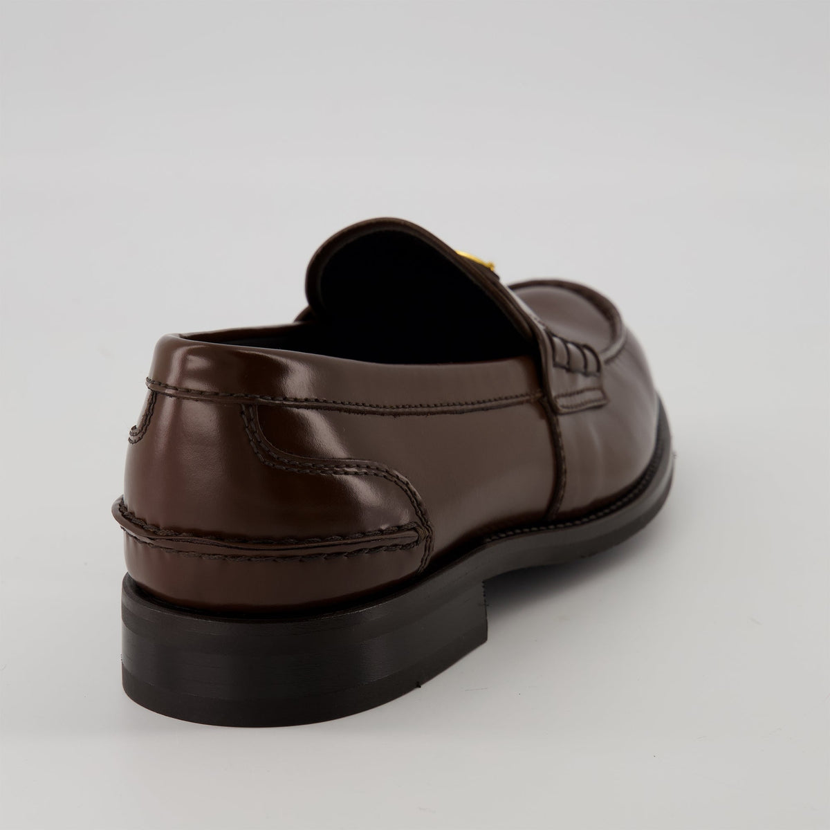 Brushed Leather Loafers