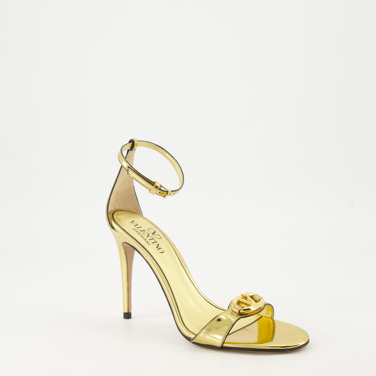 VLogo Heeled Sandals