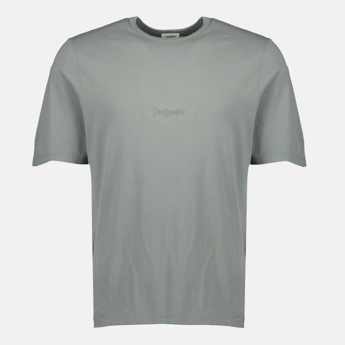 Gray Embroidered T-shirt