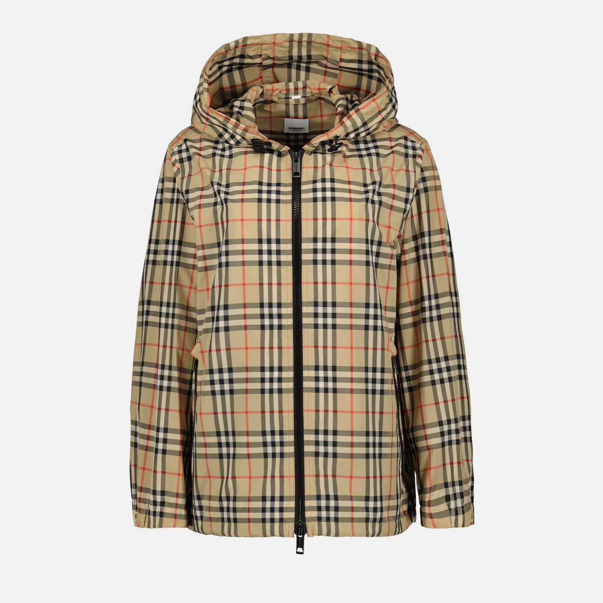 Checked Windbreaker