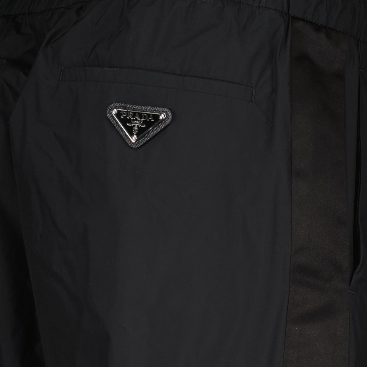 Silk and Nylon Jogging Pants