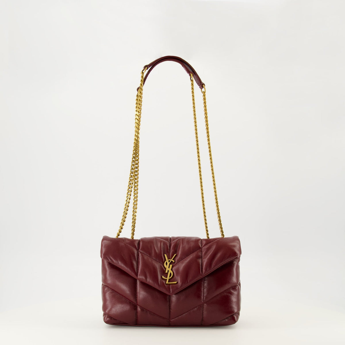 Shiny Loulou Puffer Bag