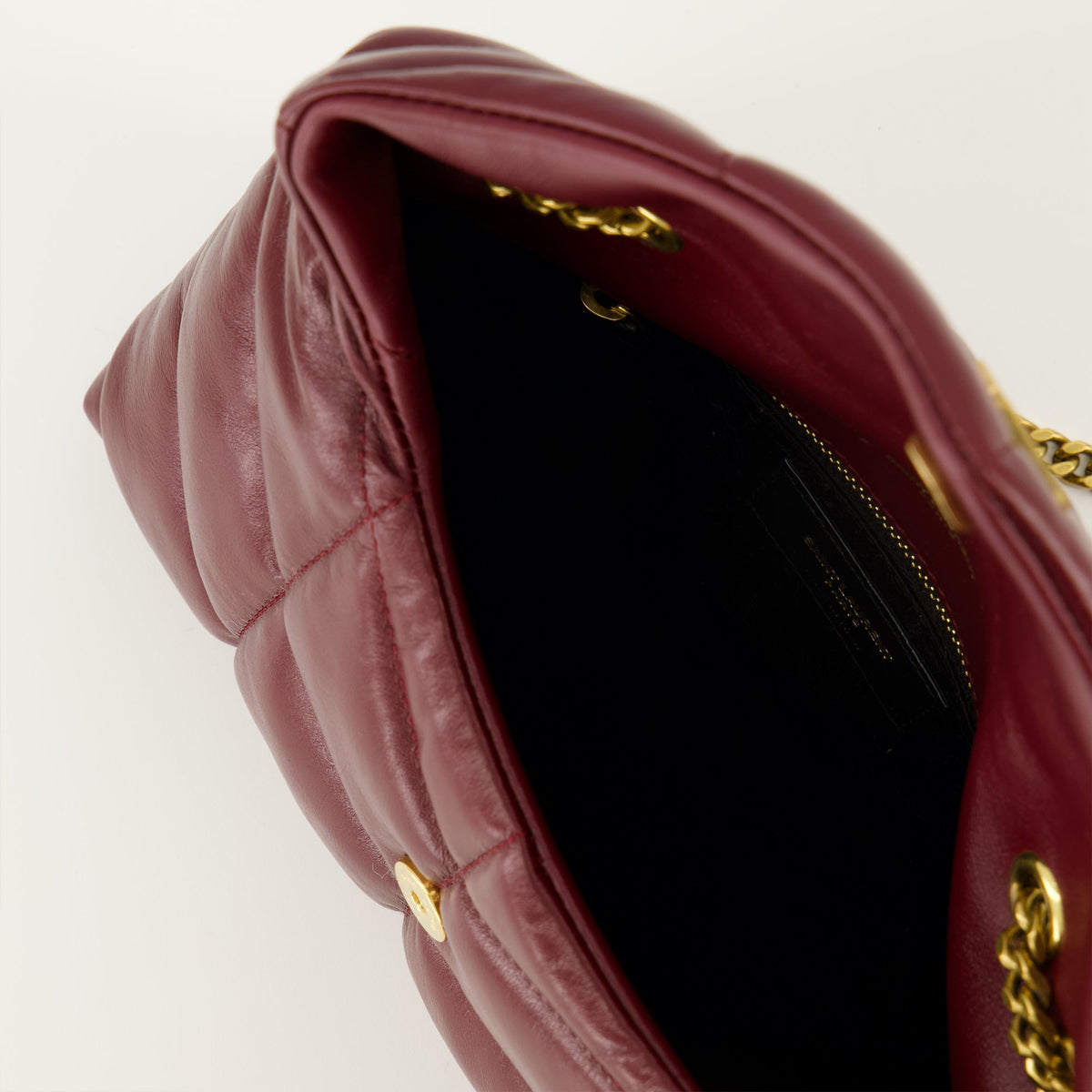 Shiny Loulou Puffer Bag