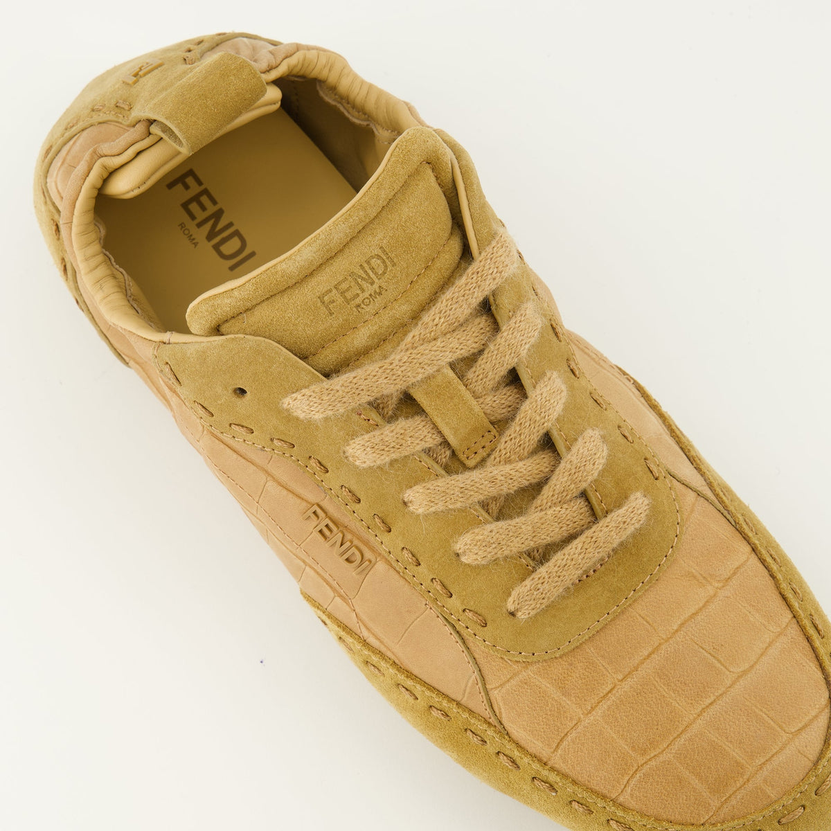 Fendi Fit Brown Sneakers