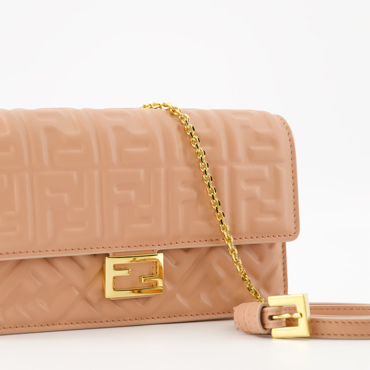 Baguette Wallet with Chain