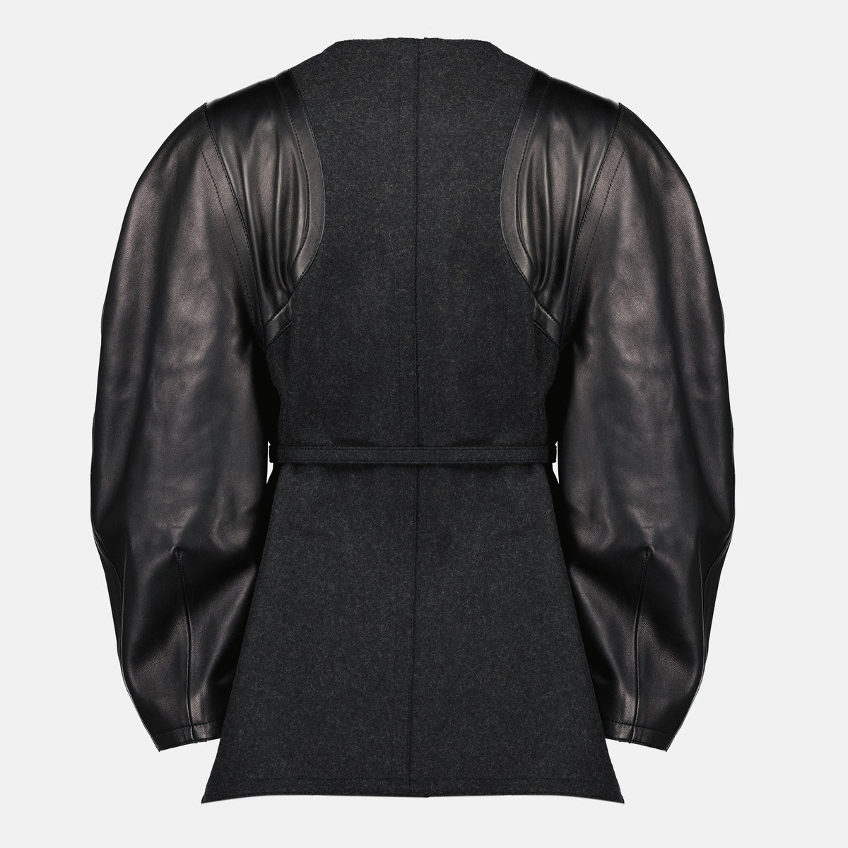 Wool and Leather Jacket