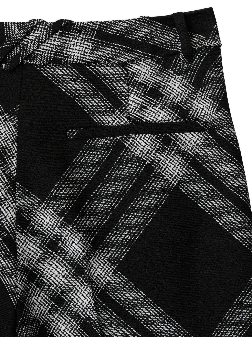 Checked Pants