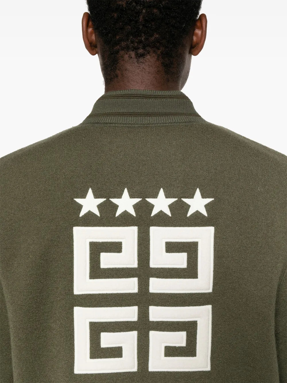 Khaki Varsity Jacket