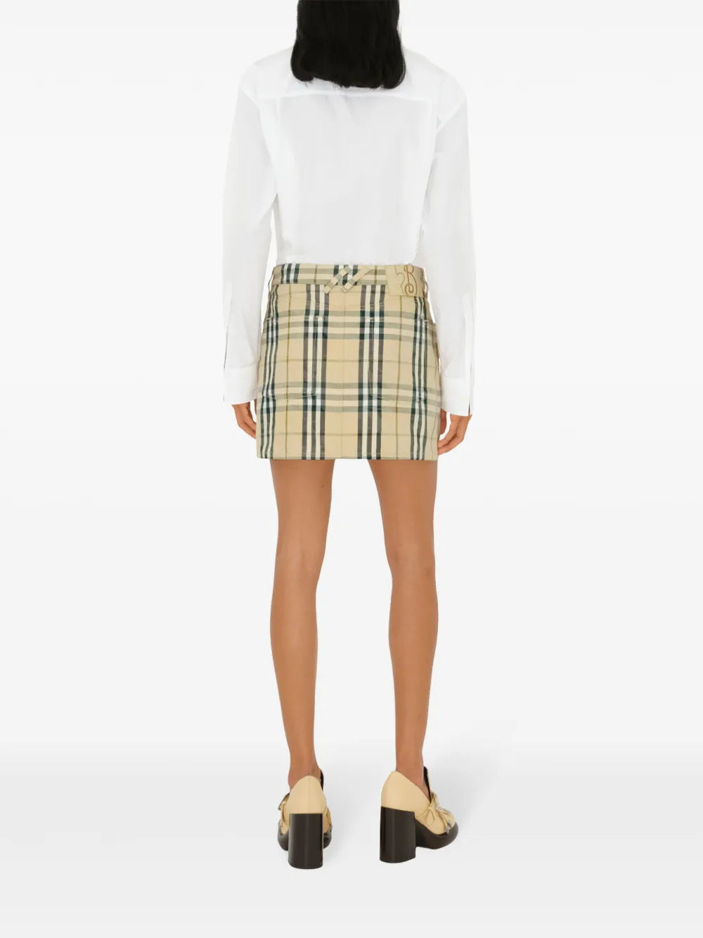 Mini Check Skirt
