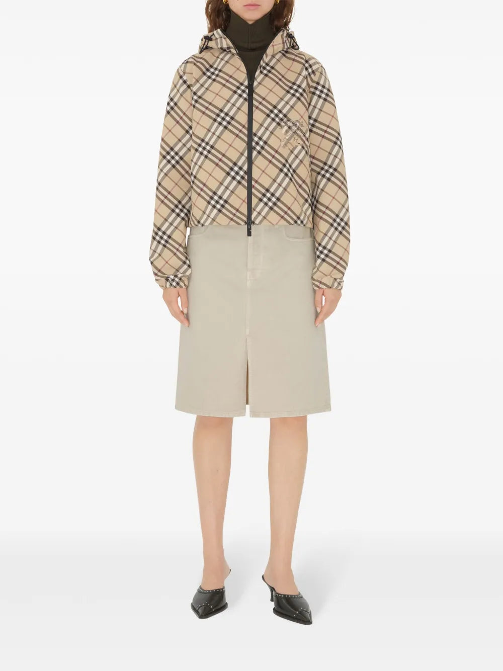 Cavalier Check Windbreaker