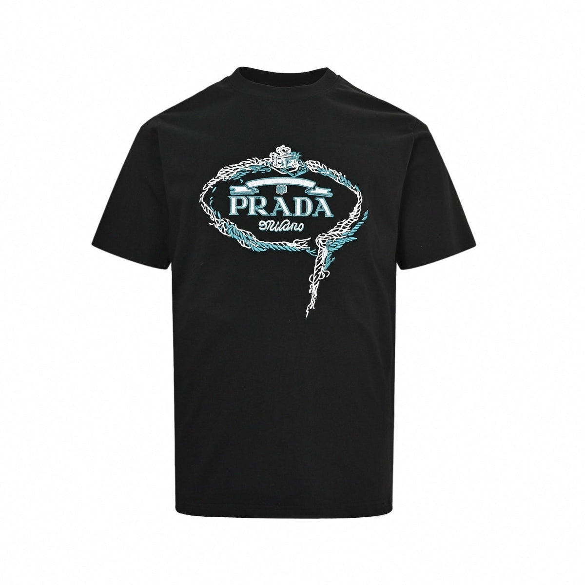 Rope Embroidered Logo T-Shirt