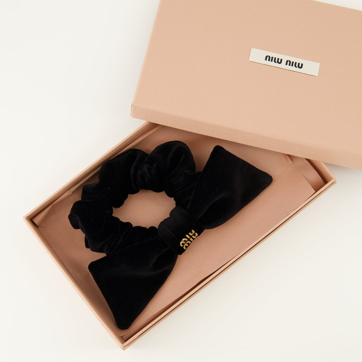 Black Velvet Scrunchie