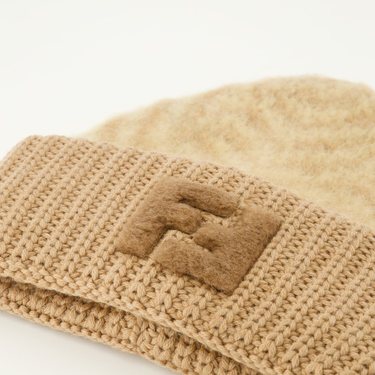 Brown Wool Beanie