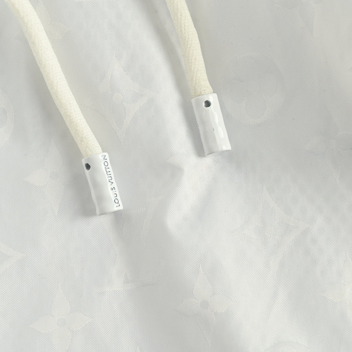 Monogram Nylon Shorts - White