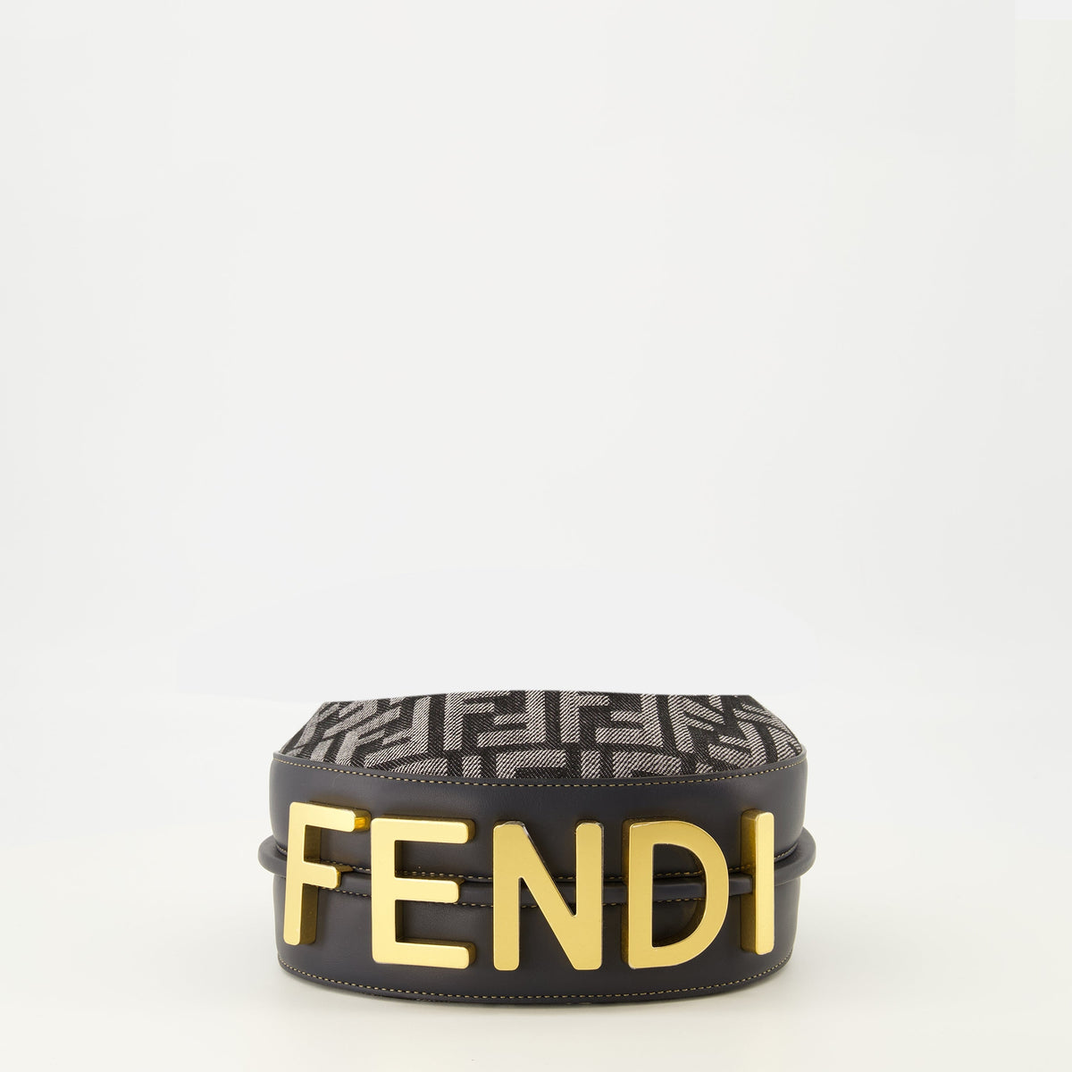 Fendigraphy mini bag in FF denim