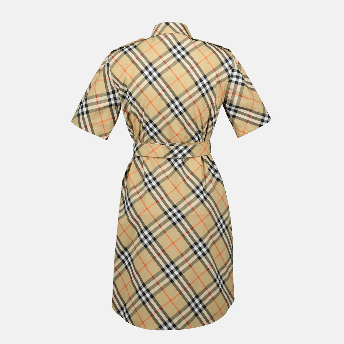 Check Shirt Dress