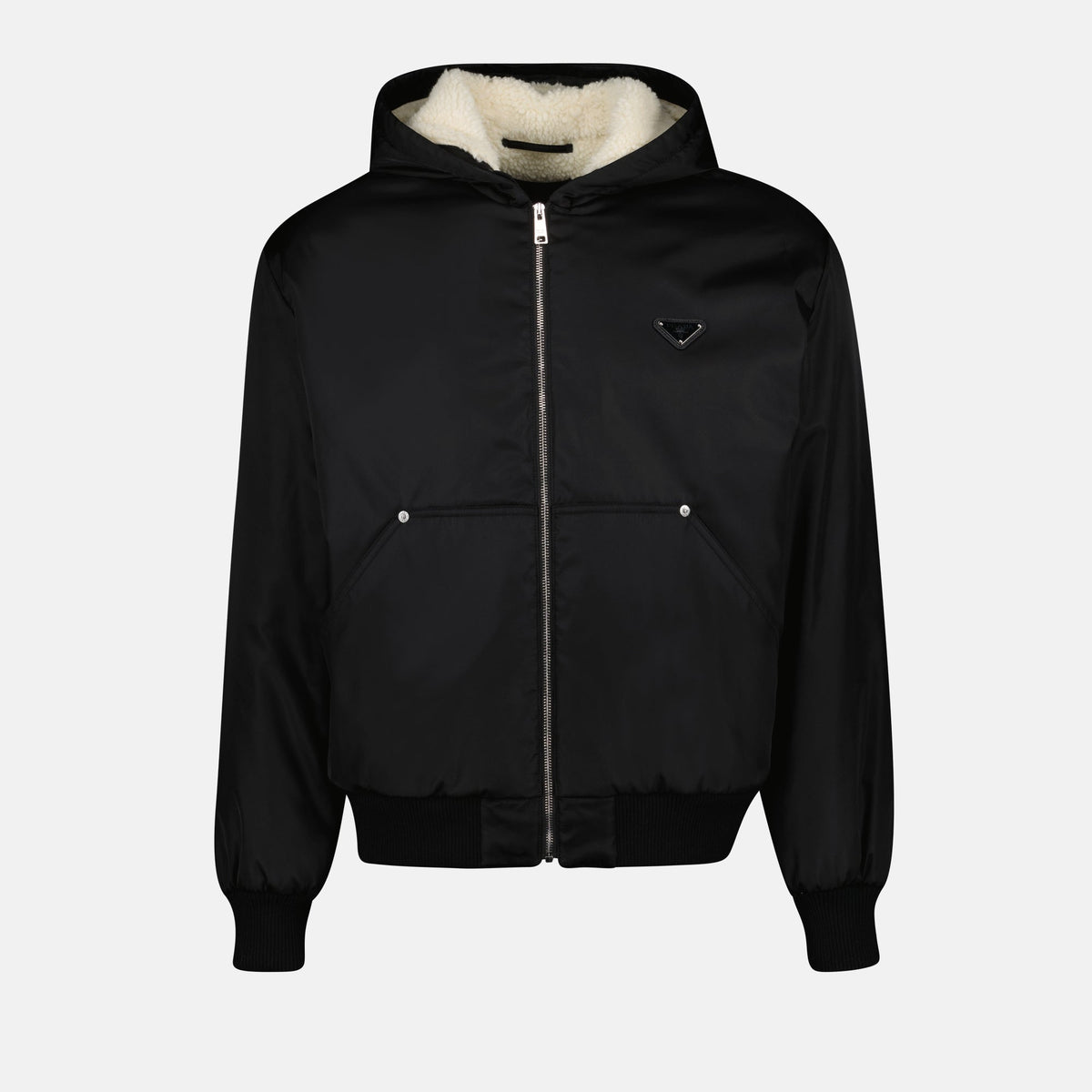 Fleece-lined Re-Nylon Jacket