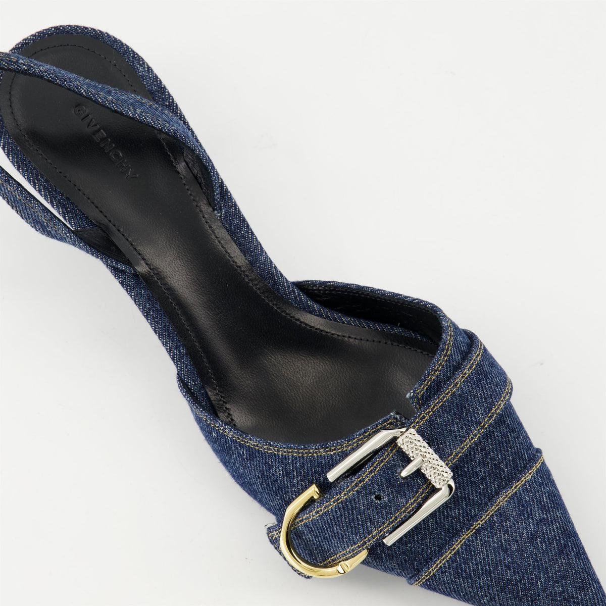 Voyou Denim Heels