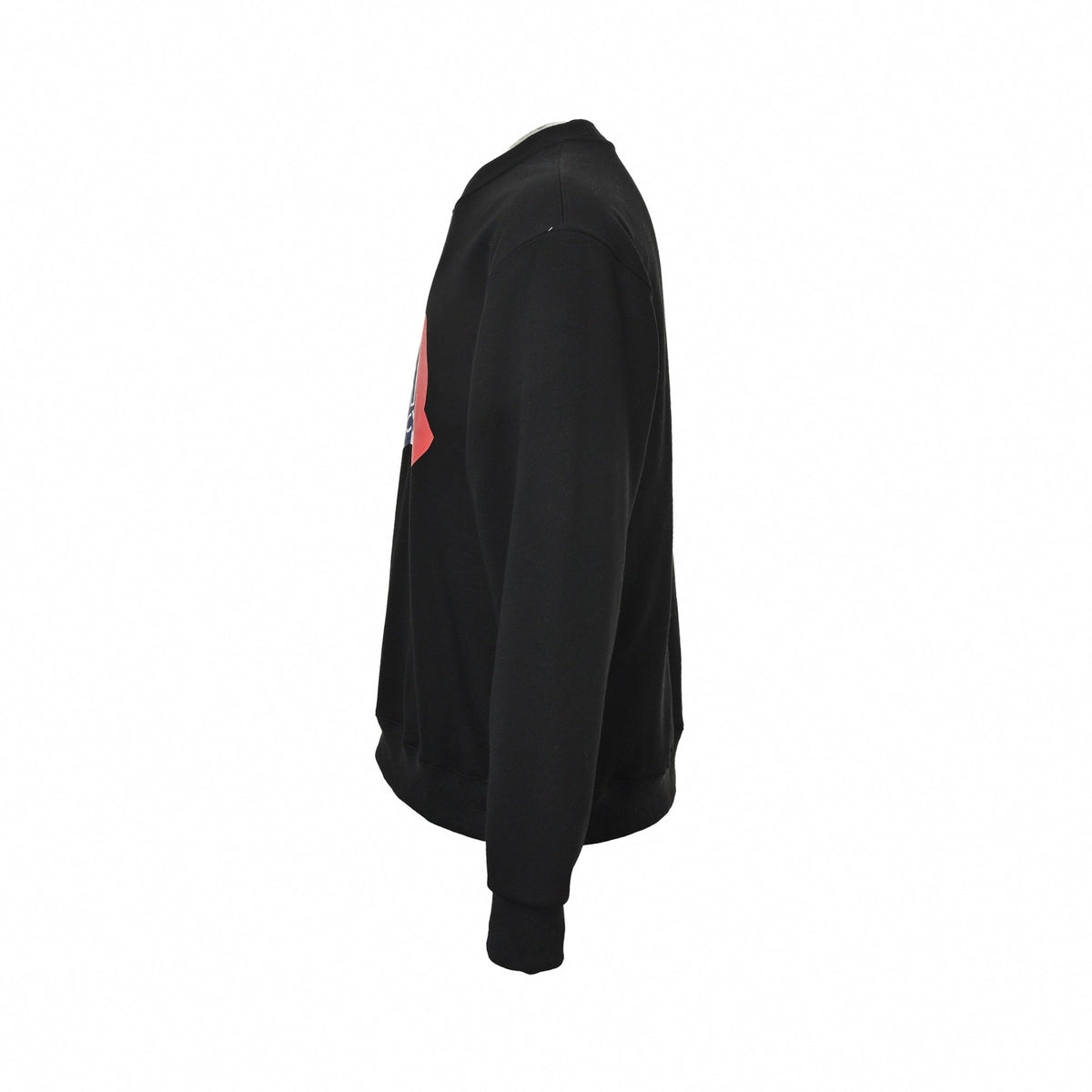 Tricolor Shadow Logo Crewneck Sweatshirt
