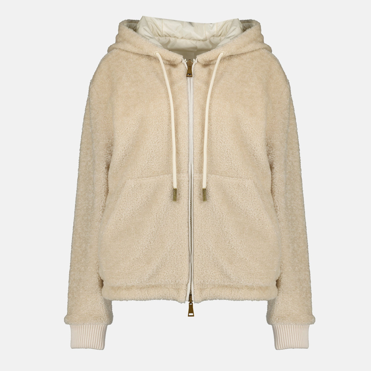 Reversible Teddy Zip Sweatshirt