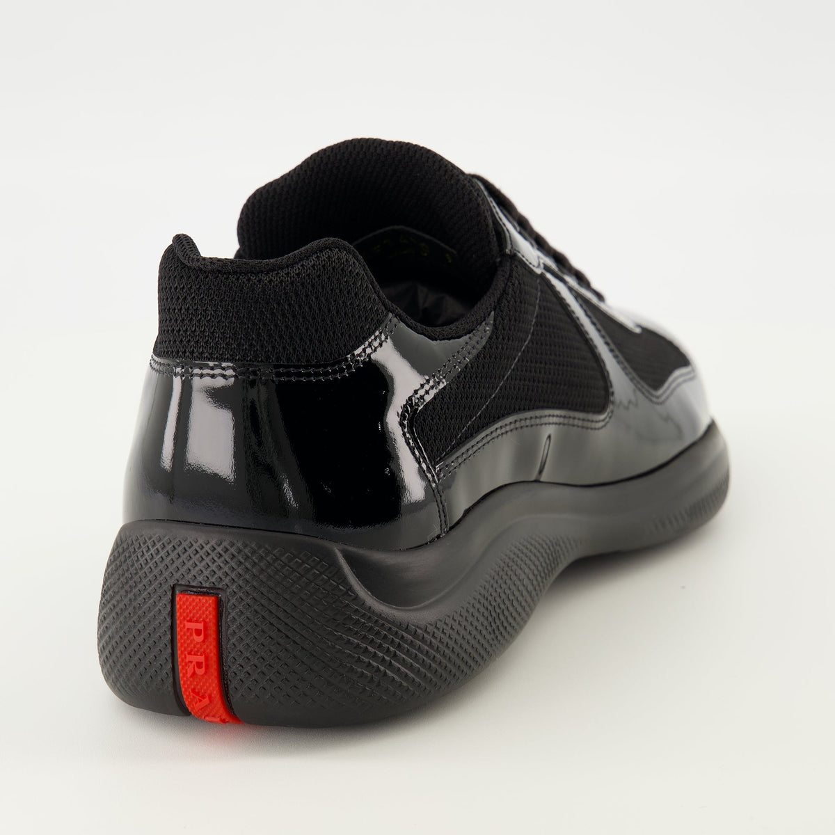 Prada America's Cup Black Sneakers