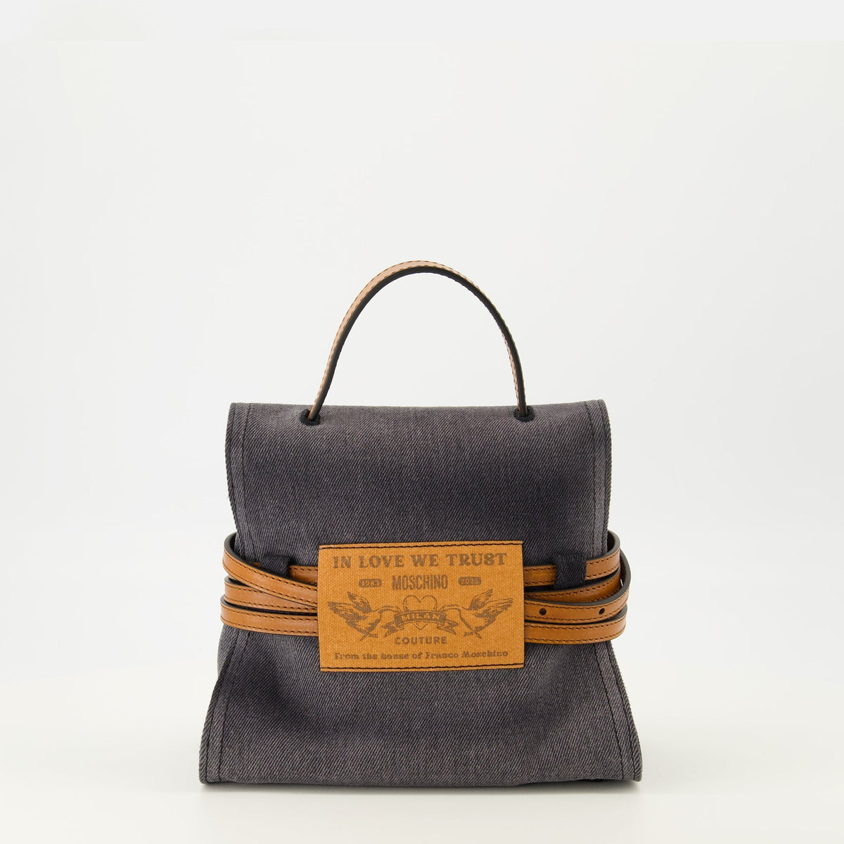 Tie Me Denim Bag