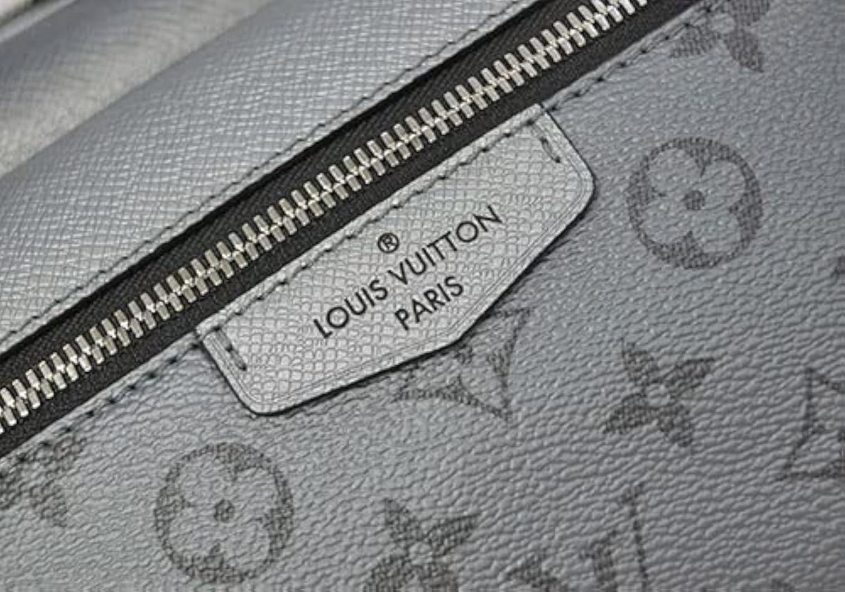 Outdoor Messenger Bag | Silver Monogram Eclipse
