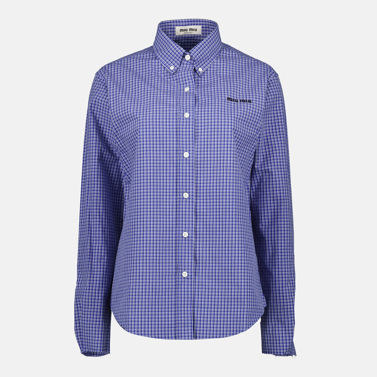 Dark Blue Checkered Shirt