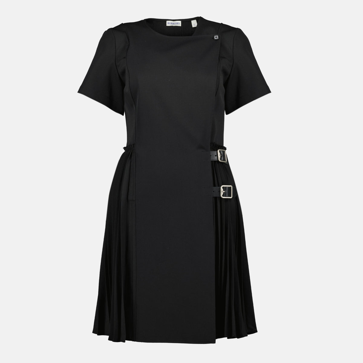Black Wool Kilt Dress