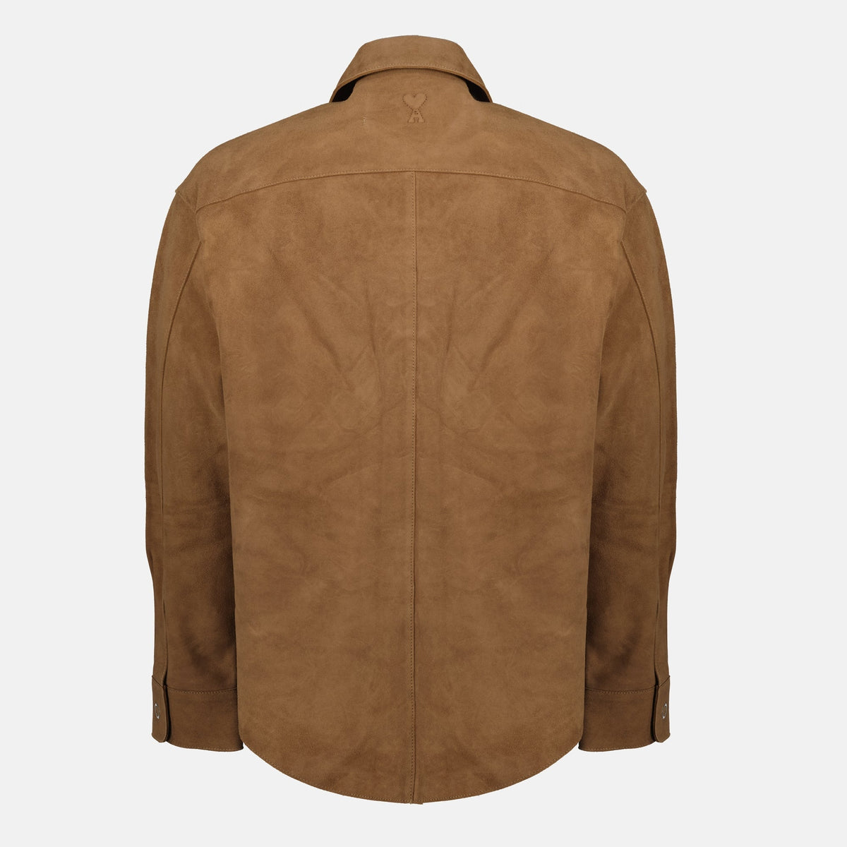 Leather Shirt Jacket