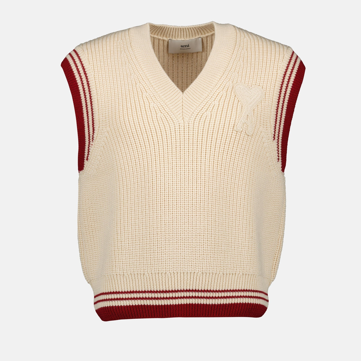 Sleeveless Ribbed Sweater