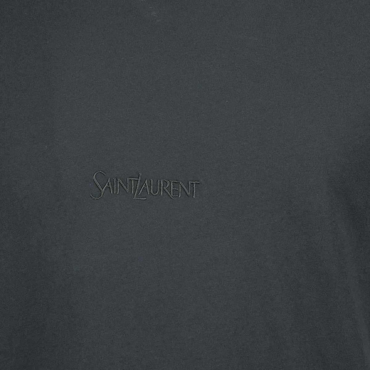 Black Embroidered T-Shirt