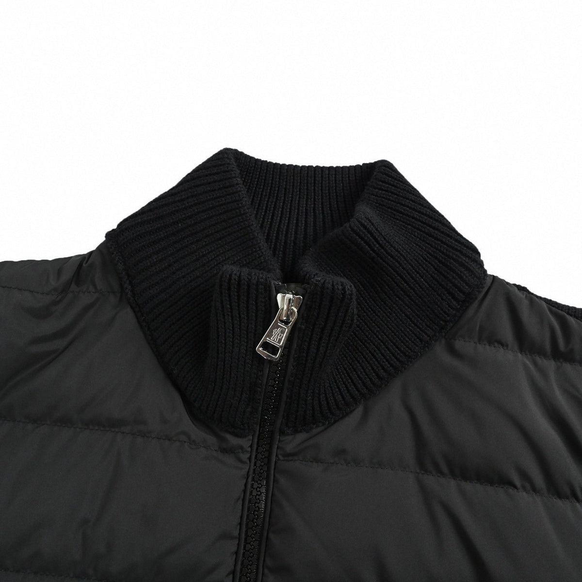 Hybrid Wool Knit Down Cardigan