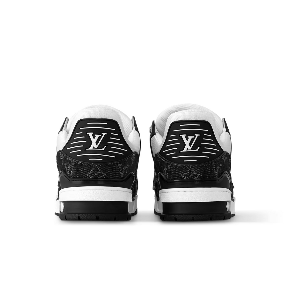 LV Trainer Sneaker | Black & Cream