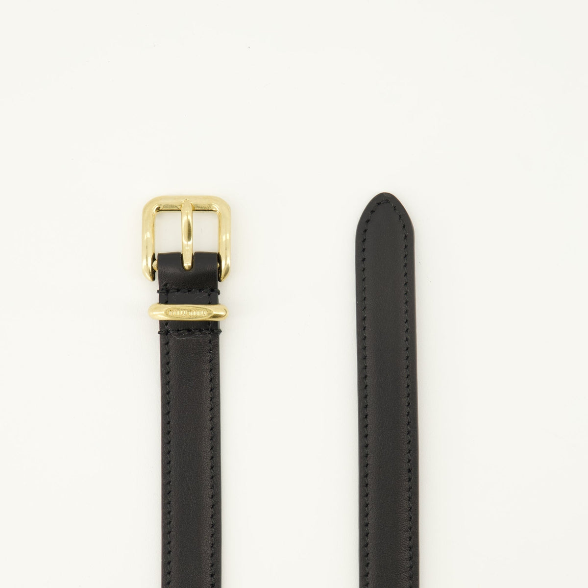Black Leather Belt