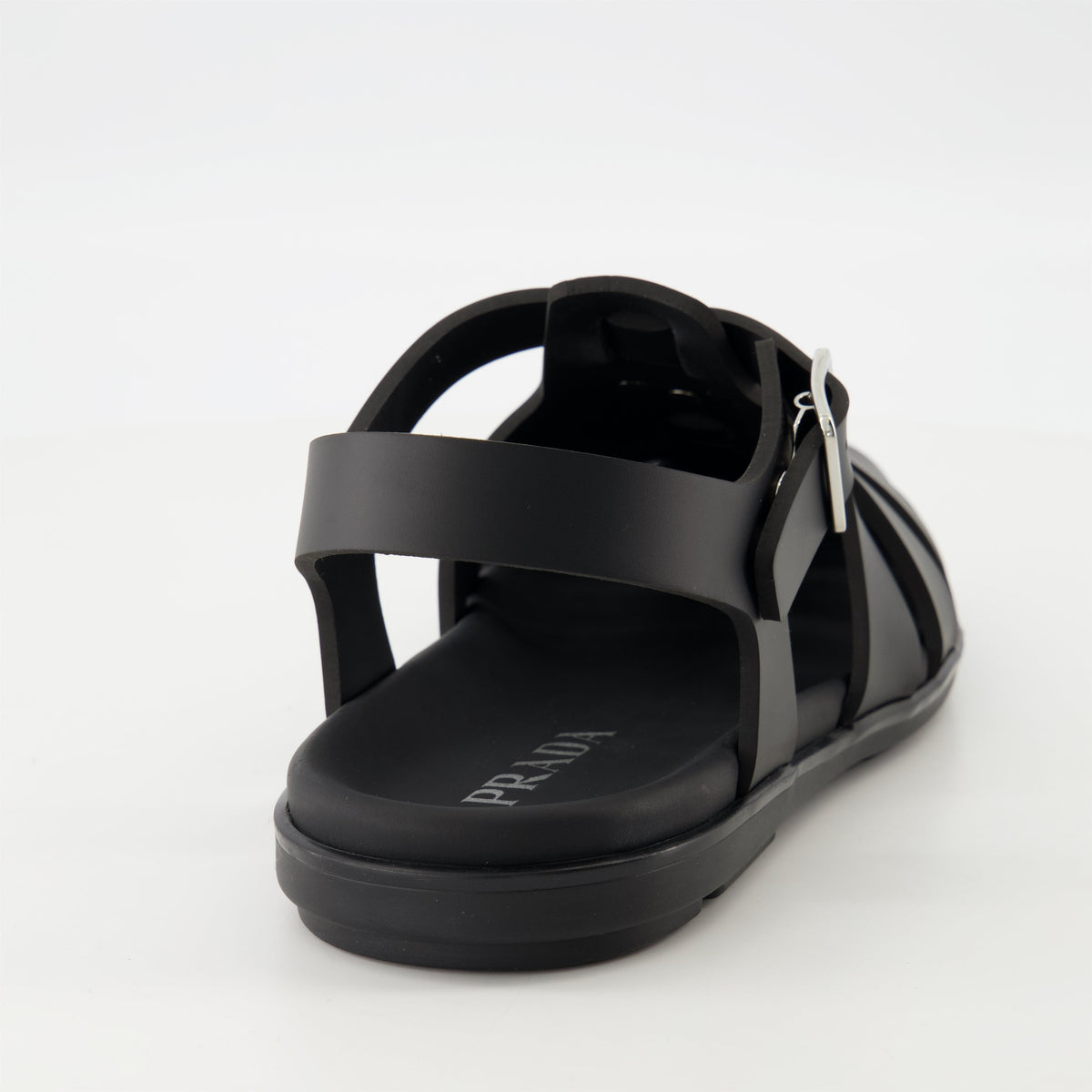 Black Rubber Sandals