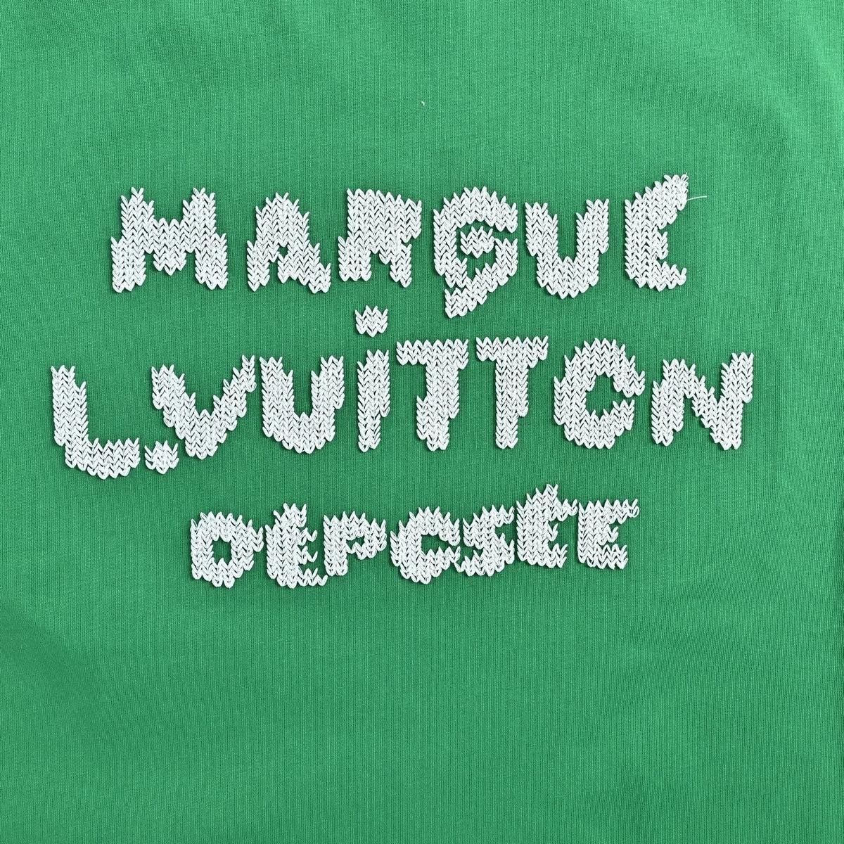 Textured Heritage Logo T-Shirt | Green