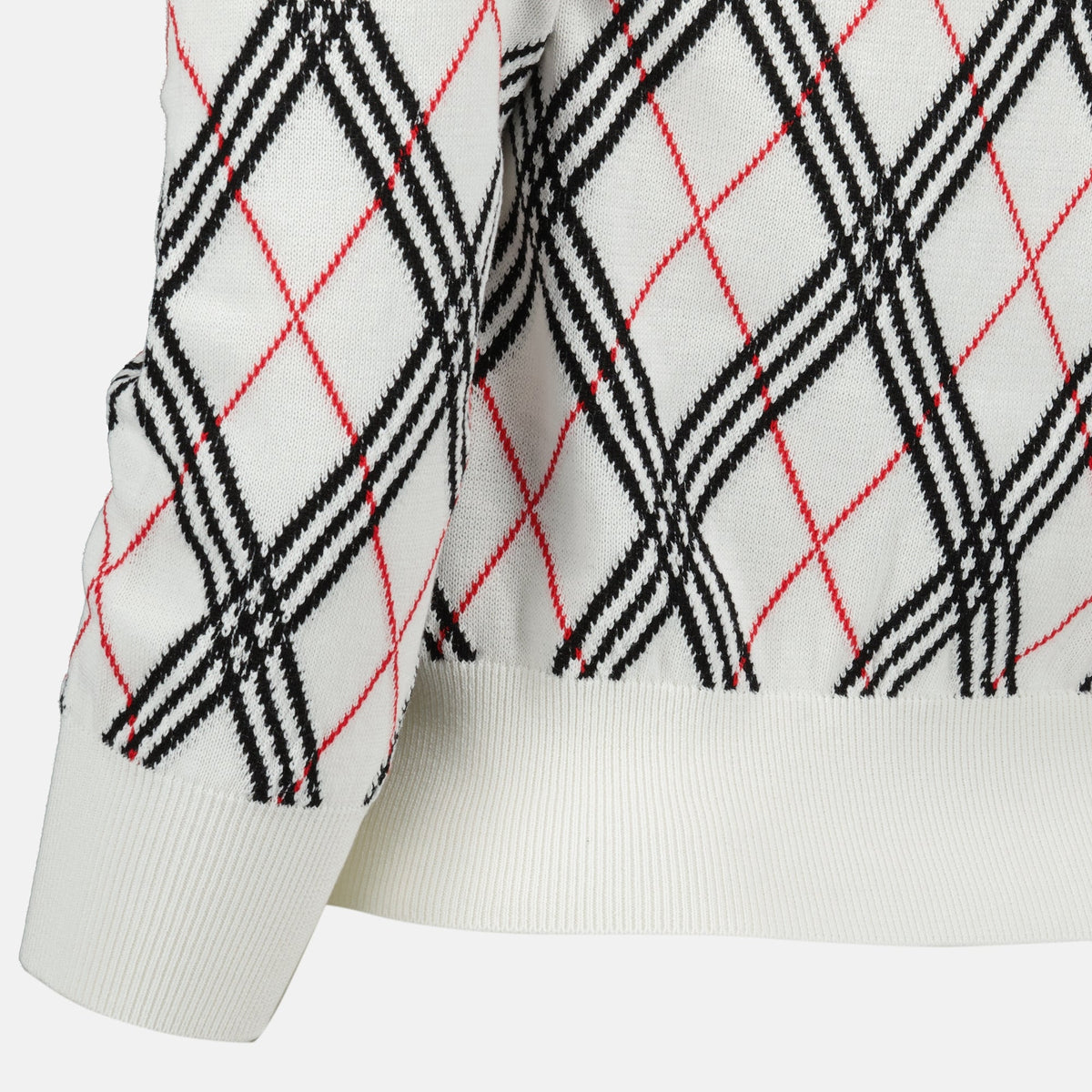 Check Pattern Sweater