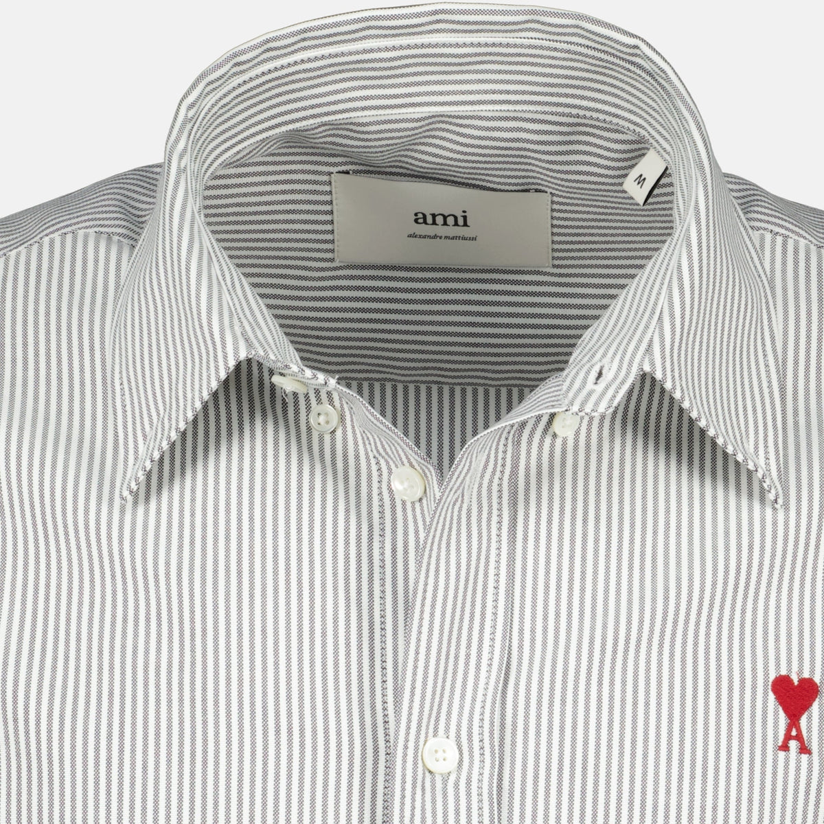 White Striped Ami de Coeur Shirt