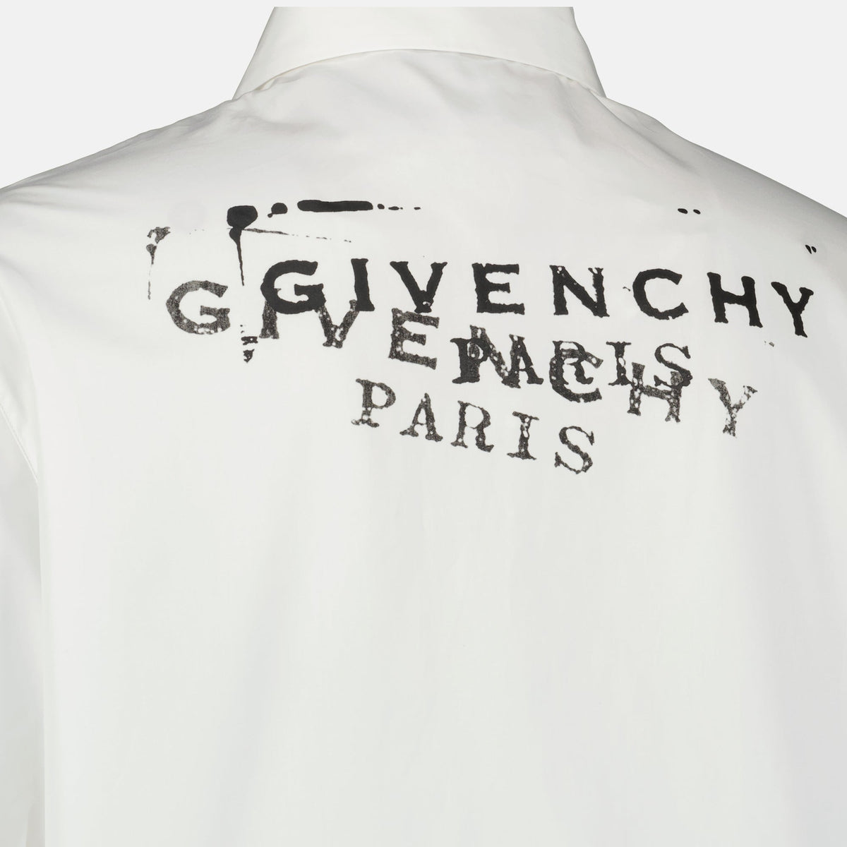 Givenchy Stamp White Shirt