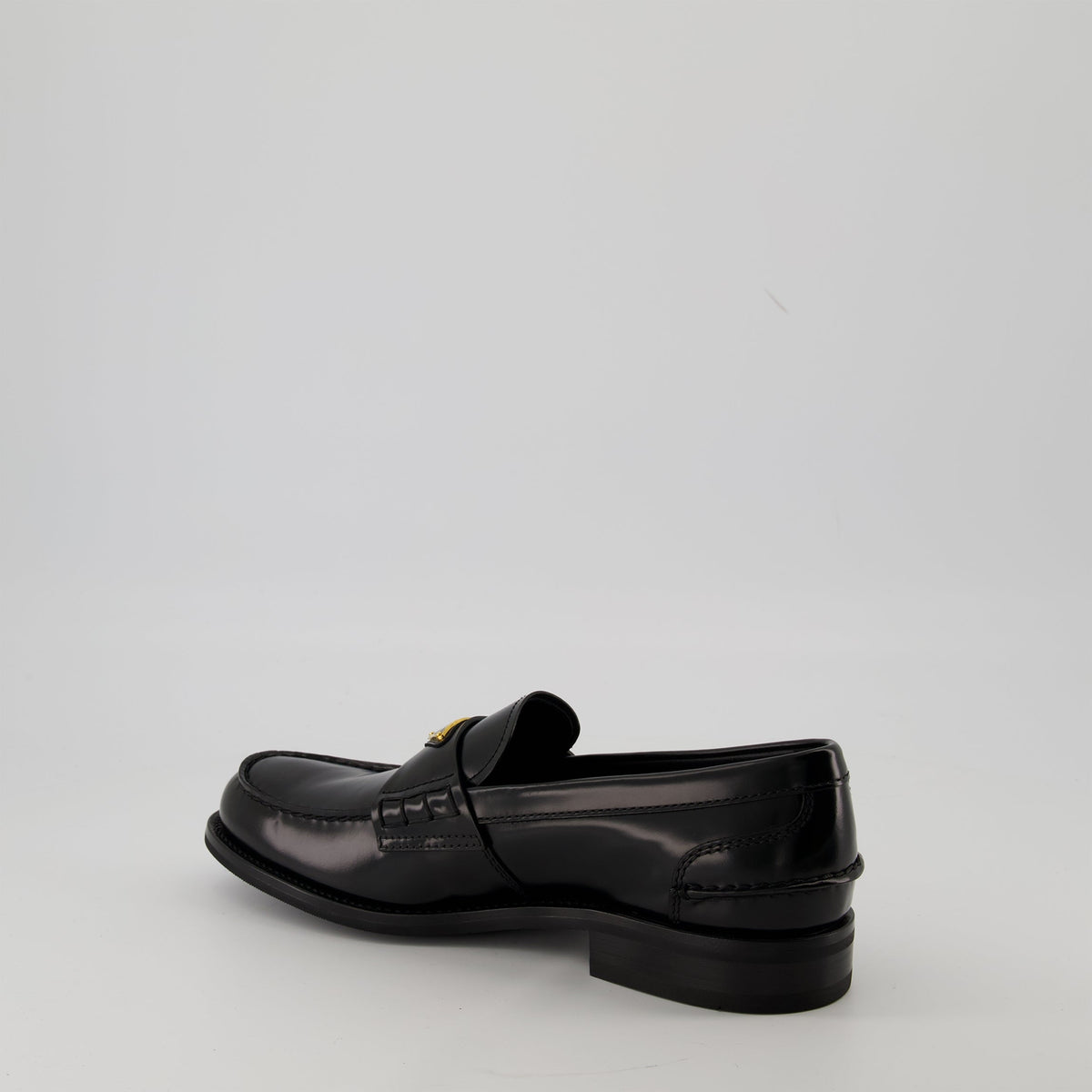 Brushed Leather Loafers