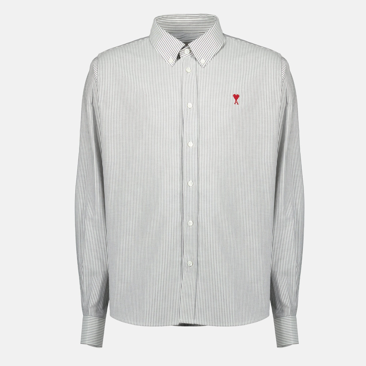 White Striped Ami de Coeur Shirt