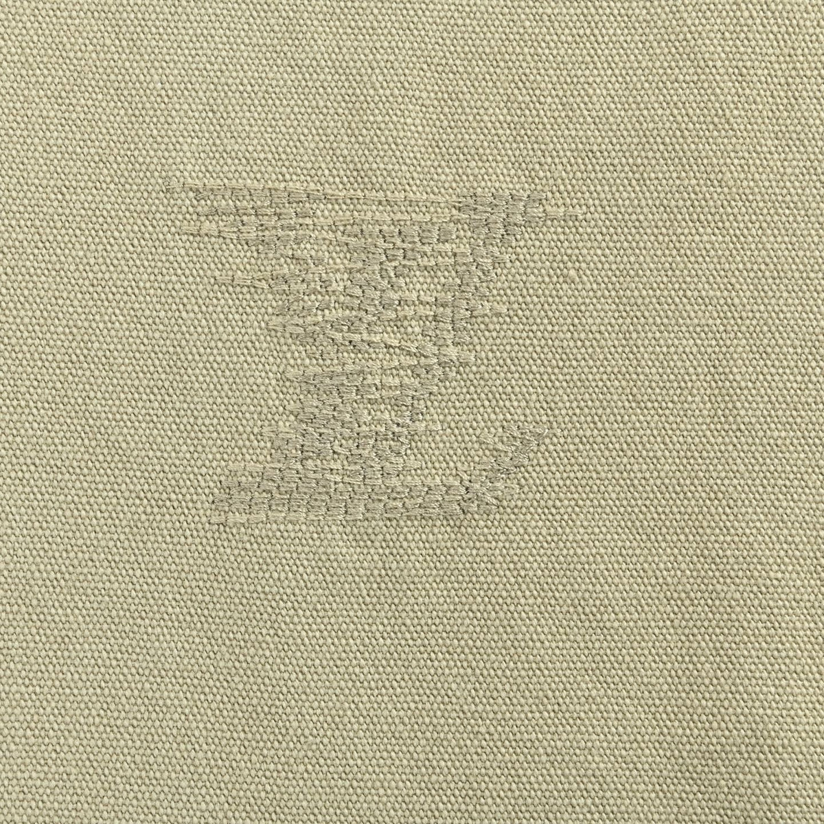 Embroidered Monogram Canvas Wide-Leg Trousers - Beige