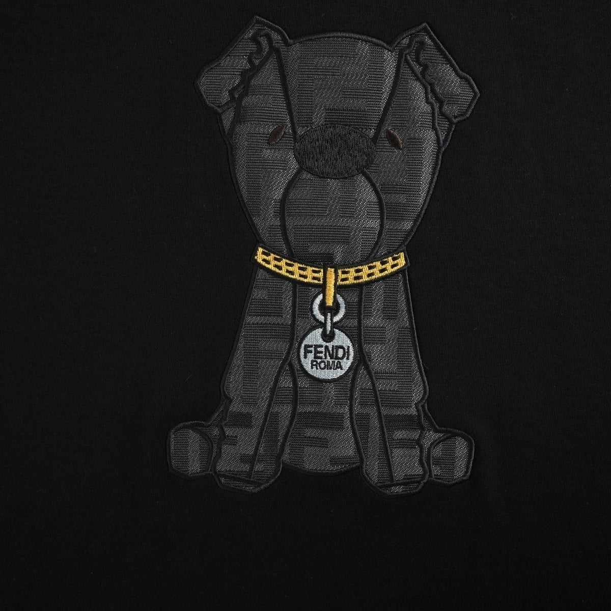 'Dog' Logo Patch T-Shirt