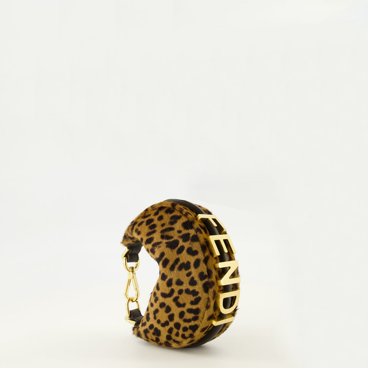 Fendigraphy Nano Leopard Bag