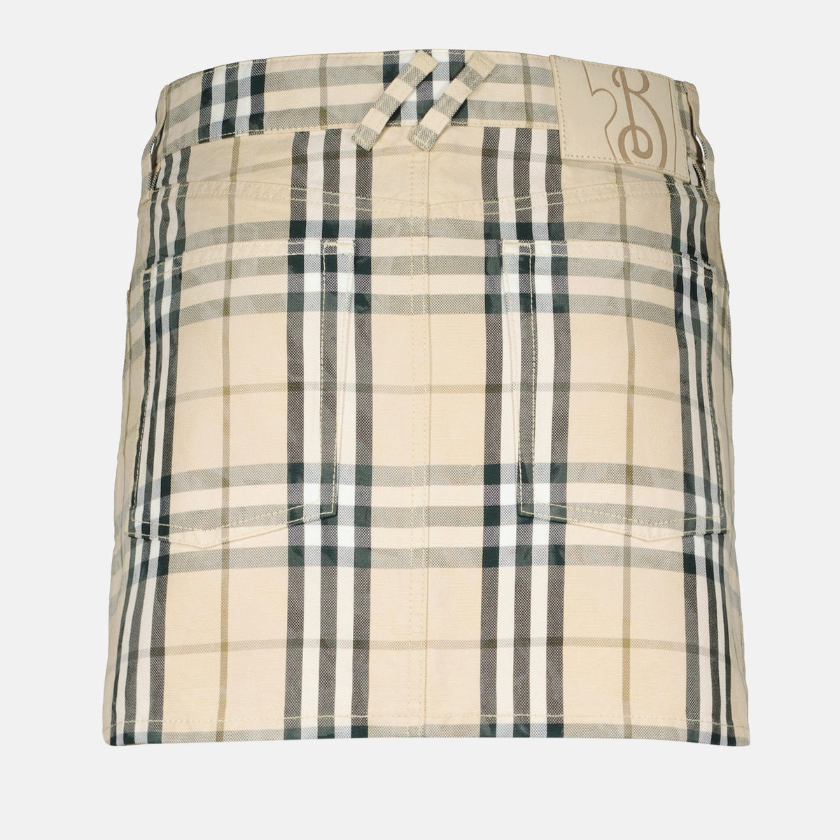 Mini Check Skirt