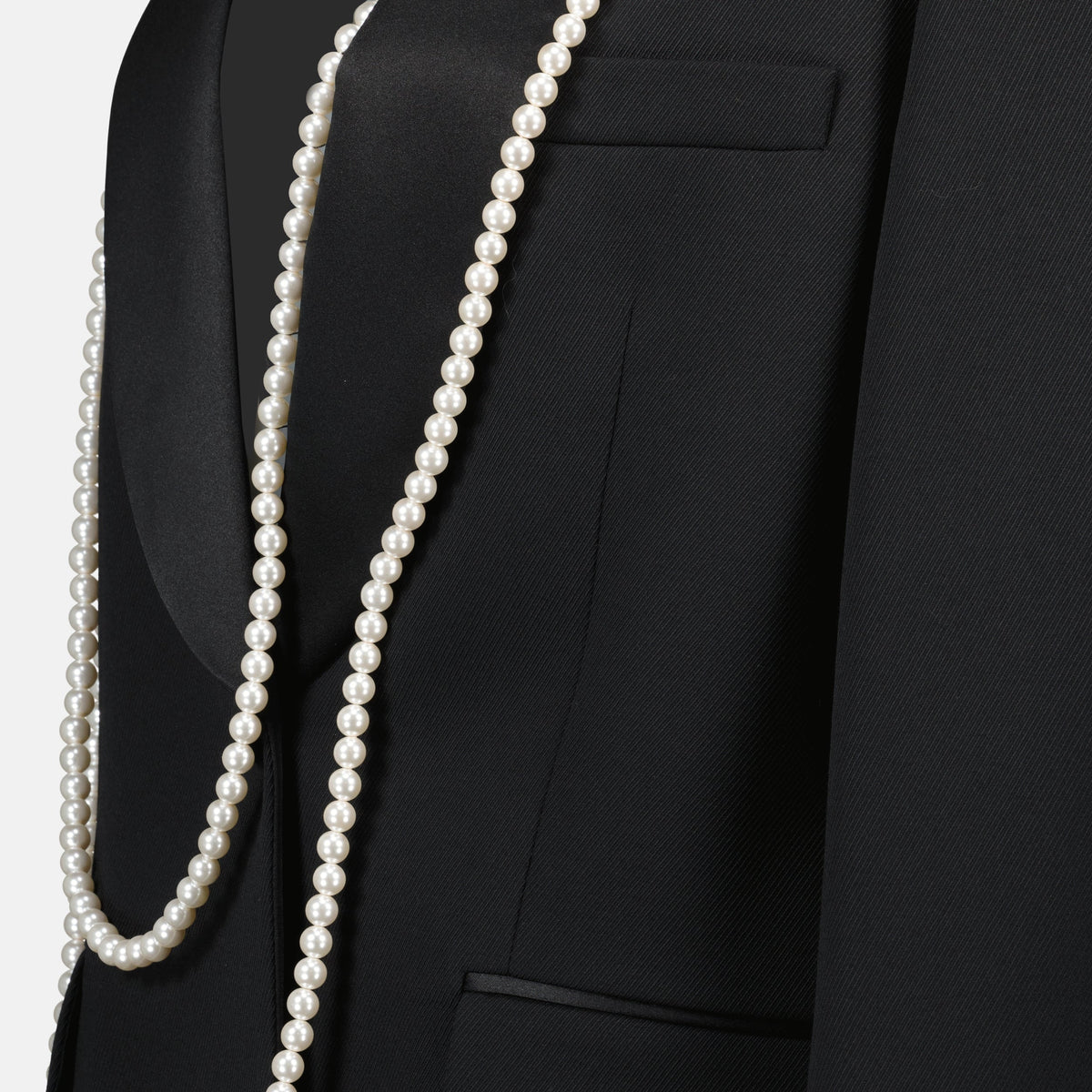 Blazer with Pearls
