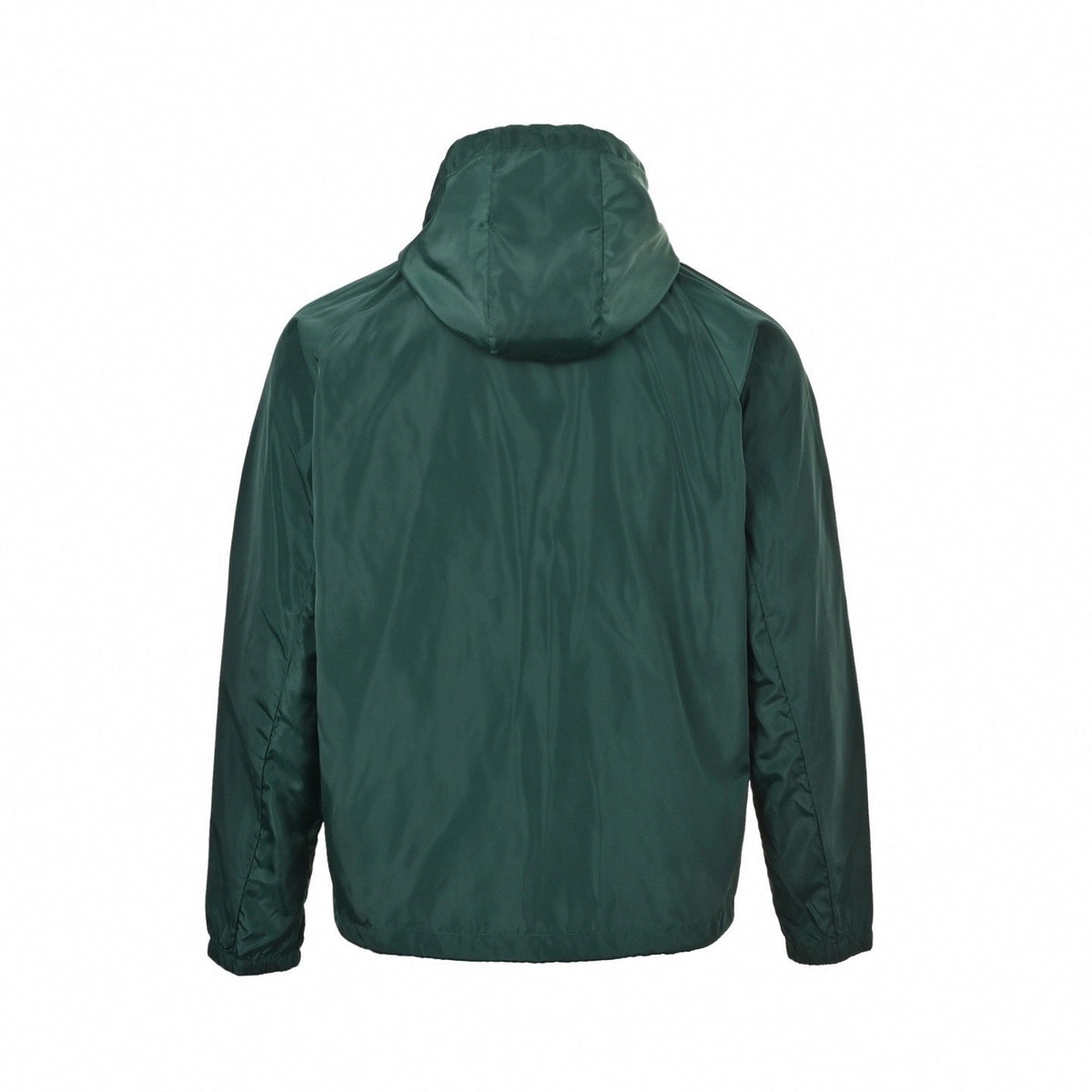 Logo-Patch Hooded Windbreaker | Green
