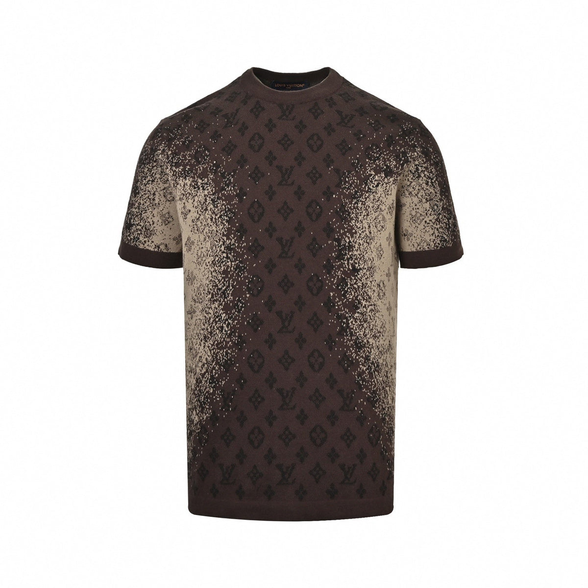 Monogram Pointillism Knit T-Shirt